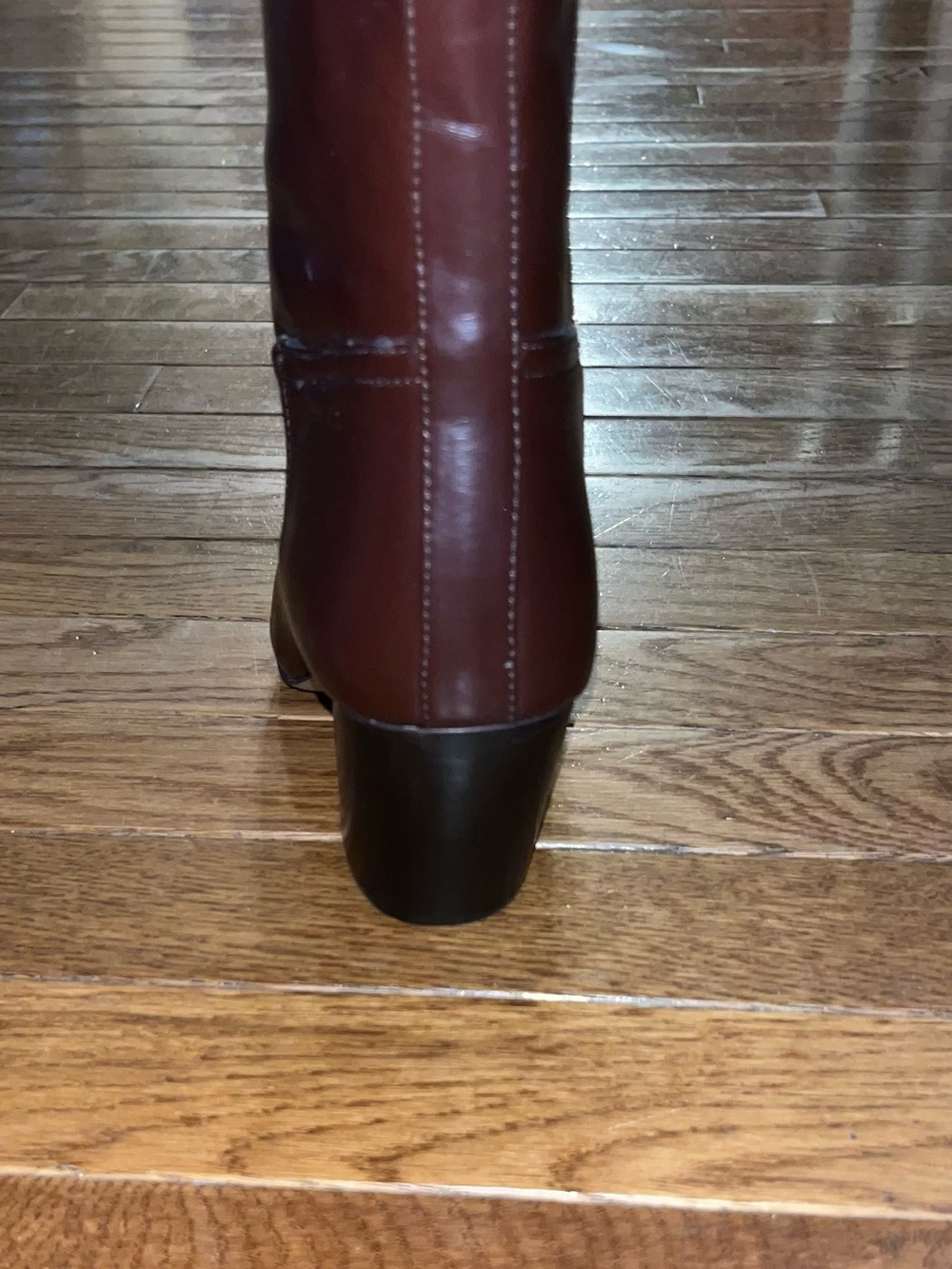 Vince Camuto Cristen Knee High Boots Dark Brown Women’s 8 Wide Calf - Picture 9 of 13